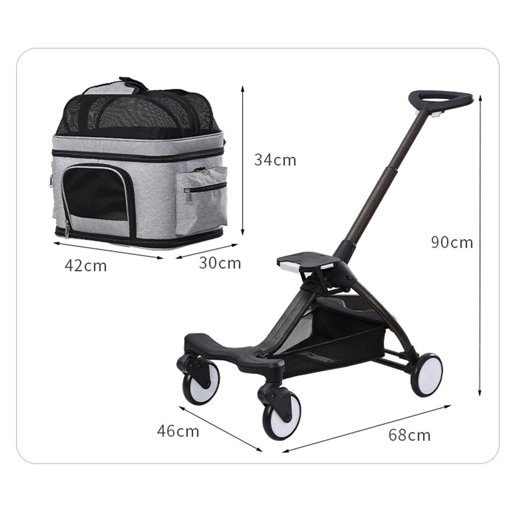Wholesale Foldable Breathable  - огляд і ціна Pet Stroller Carrier