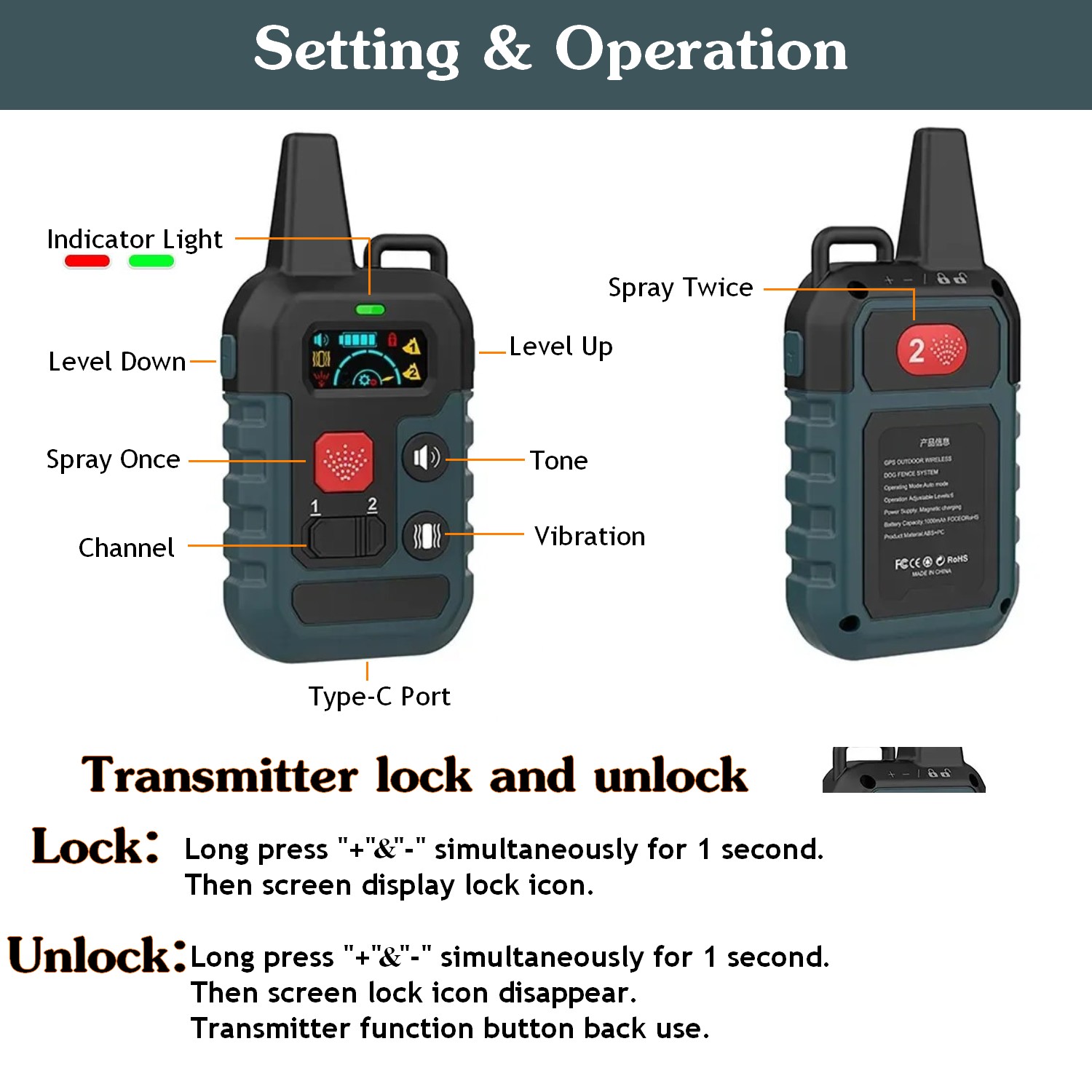 Pet Remote Spray Training Coll - огляд і ціна Pet Cologne Spray