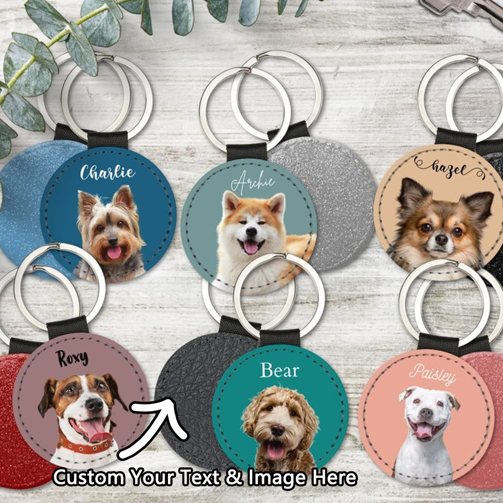 Custom Pet Photo Keychain Pers - огляд і ціна Pet Supplies Outlet