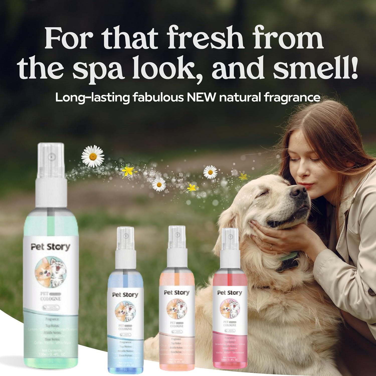 Premium Grooming Spray Dog Spr - огляд і ціна Pet Cologne Spray