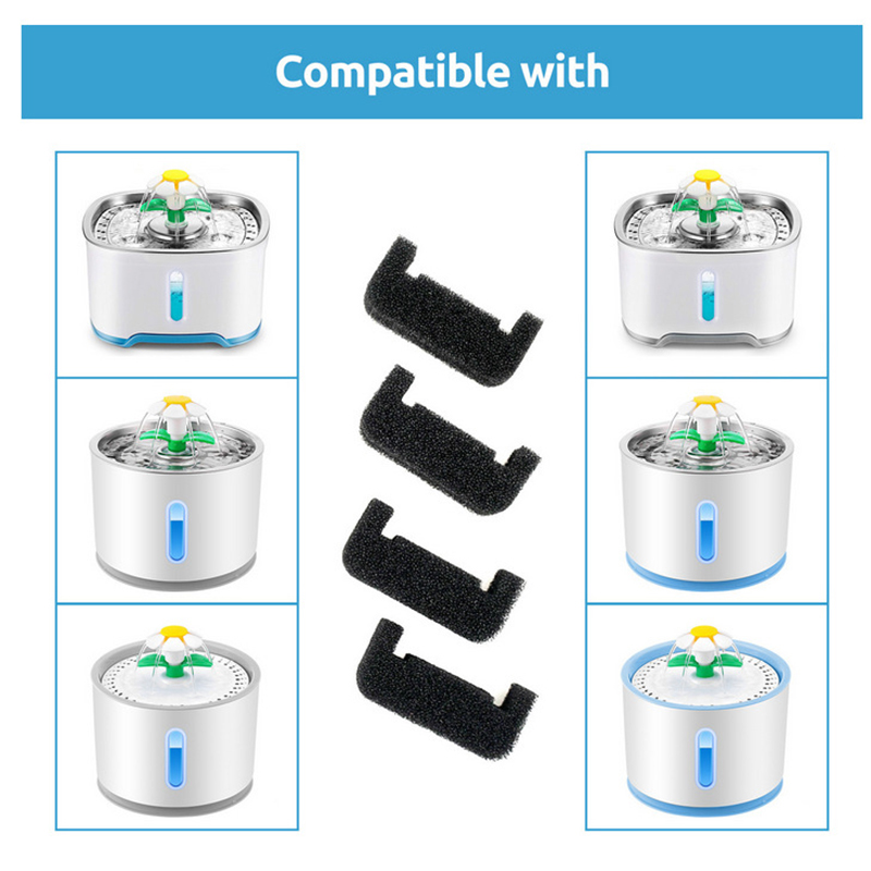 1/4Pc Sponge Filter for Cat Wa - огляд і ціна Pet Water Fountain