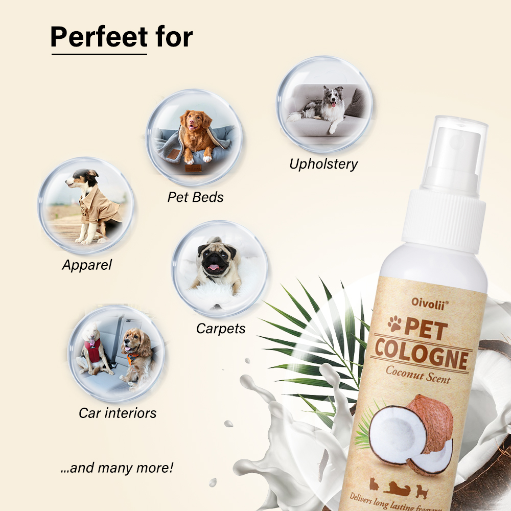Pet Deodorizing Spray for Dogs - огляд і ціна Pet Cologne Spray
