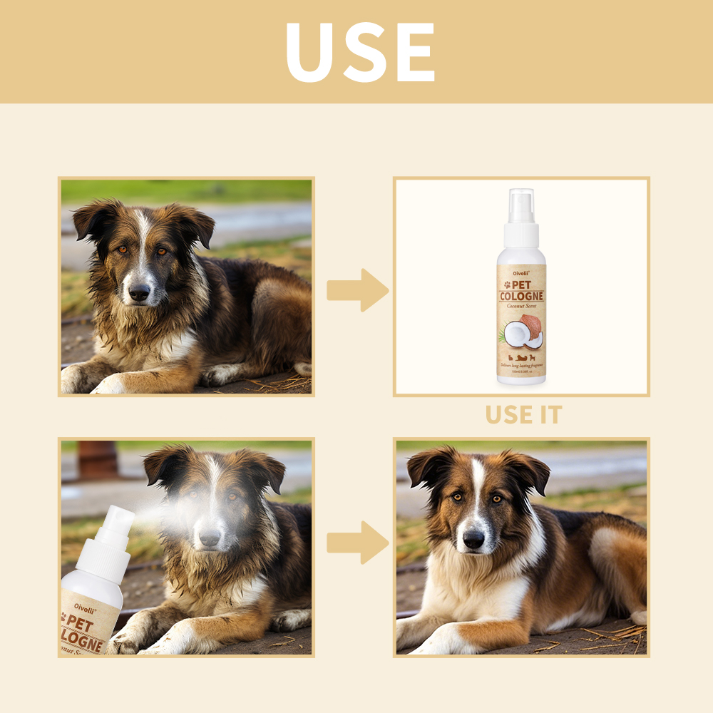 Pet Deodorizing Spray for Dogs - огляд і ціна Pet Cologne Spray