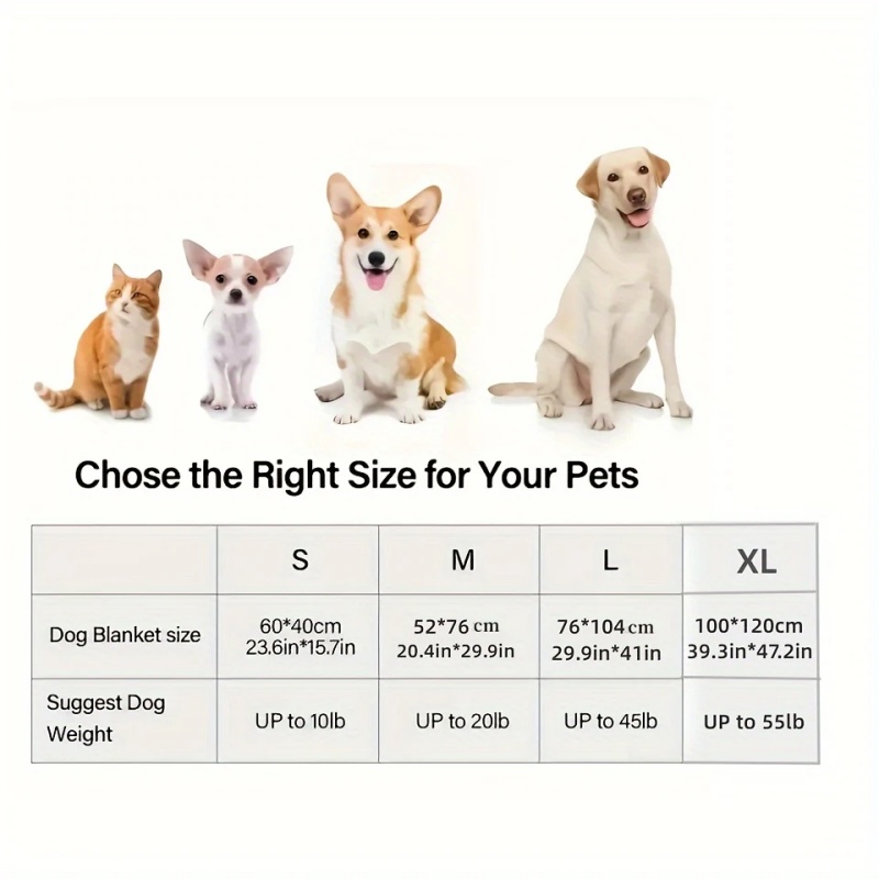 3PCS Soft Fluffy Pet Blanket C - огляд і ціна Pet Supplies Outlet