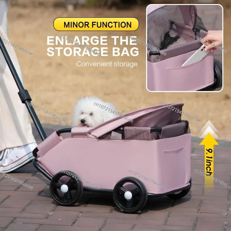 Pet Stroller with Sun Cover -  - огляд і ціна Pet Stroller Carrier