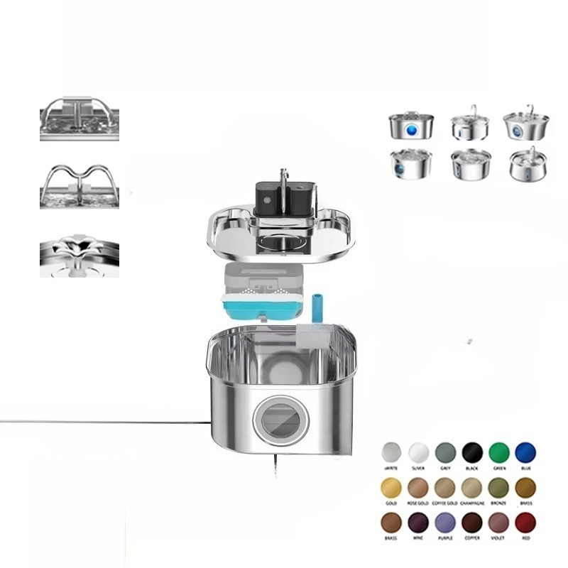 3.2L Wireless Cat Water Founta - огляд і ціна Pet Water Fountain