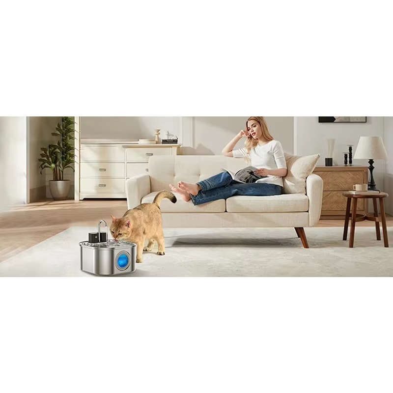 3.2L Wireless Cat Water Founta - огляд і ціна Pet Water Fountain